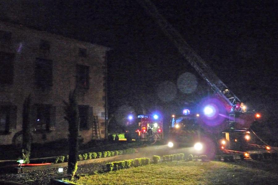 Feu d&#039;habitation dans un bâtiment à usage de gîte et chambres d&#039;hôtes