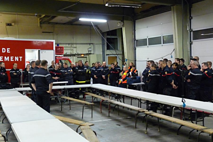 Manoeuvre organisée par le groupement territorial Ouest