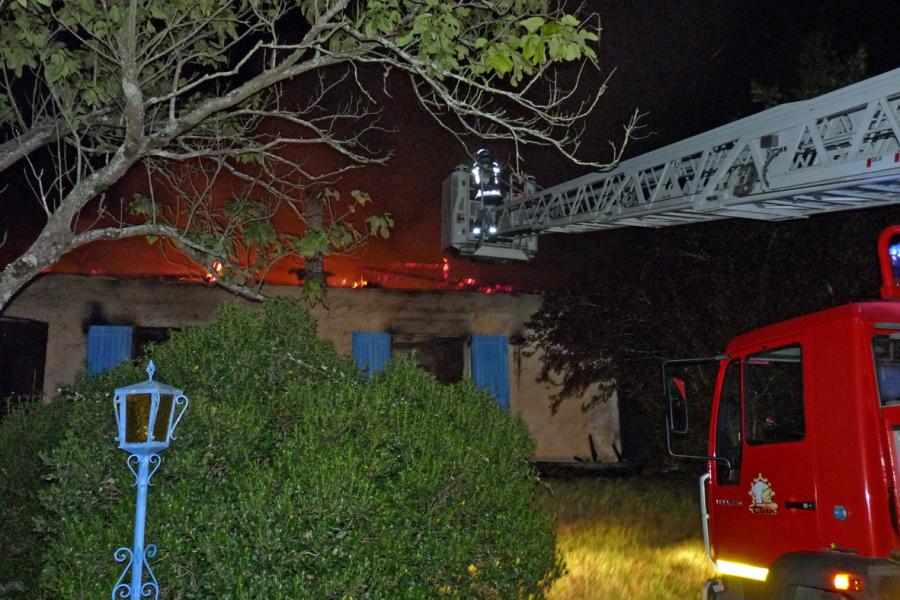 Feu d&#039;habitation sur la commune de Florentin