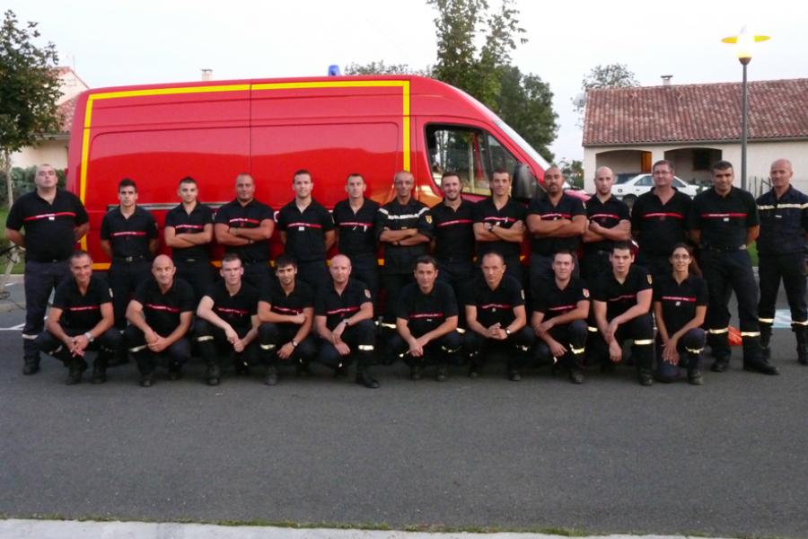 Renfort aux sapeurs-pompiers de l&#039;Hérault