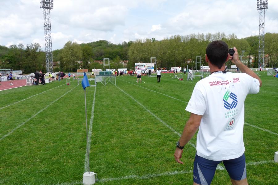 Parcours sportif des sapeurs-pompiers départemental à Carmaux
