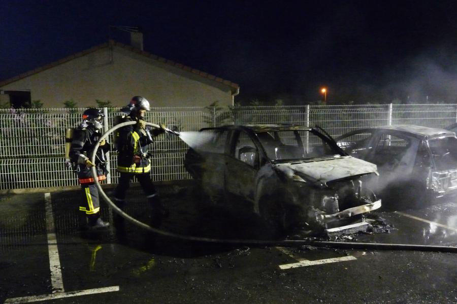 Feux de véhicules sur la commune de Gaillac