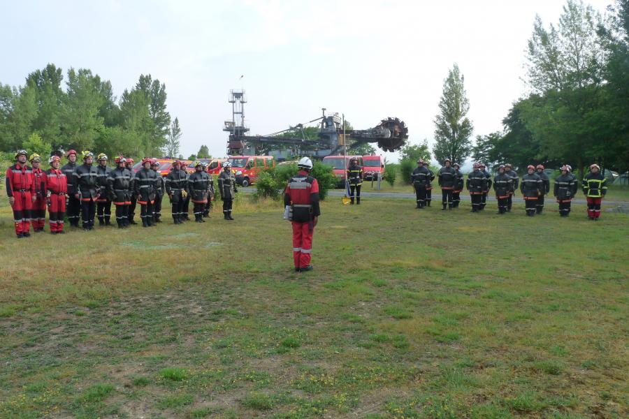 Formation de sauvetage déblaiement de niveau équipier