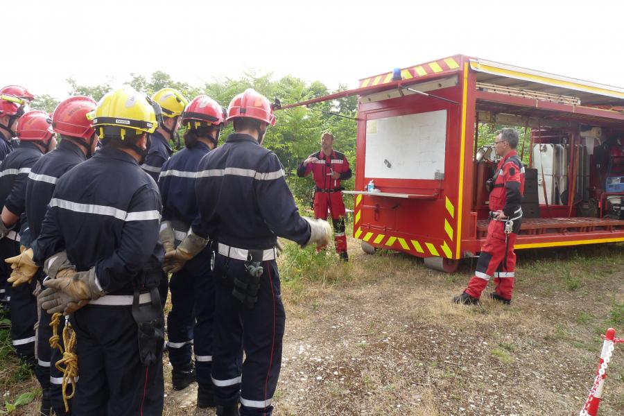 Formation de sauvetage déblaiement de niveau équipier