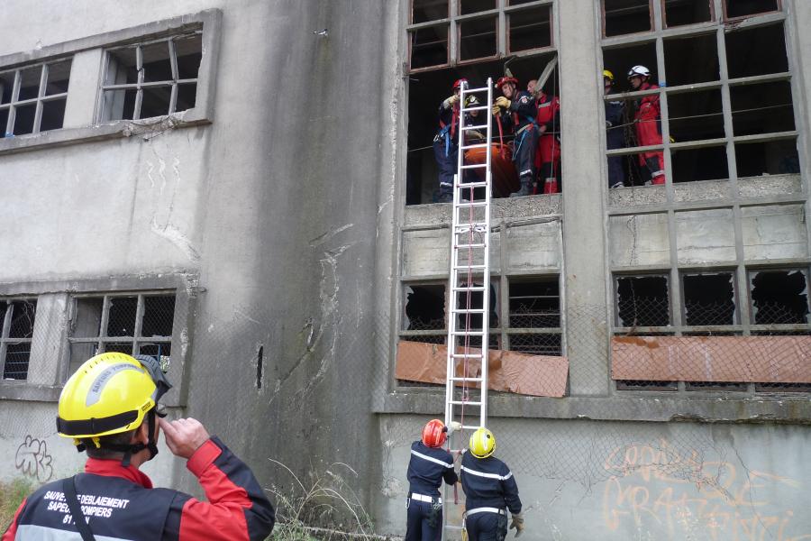 Formation de sauvetage déblaiement de niveau équipier