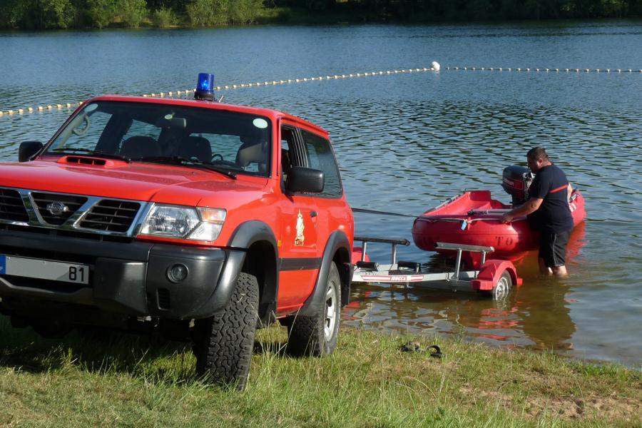 Noyade au lac de la Roucarié