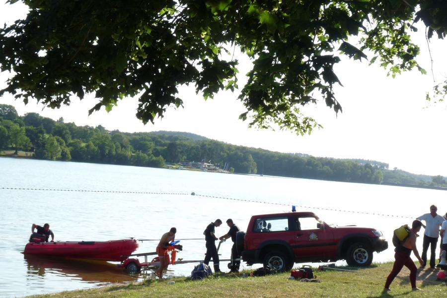 Noyade au lac de la Roucarié