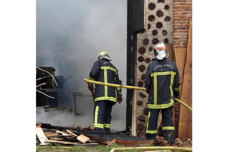 Feu de local artisanal sur la commune de Rabastens
