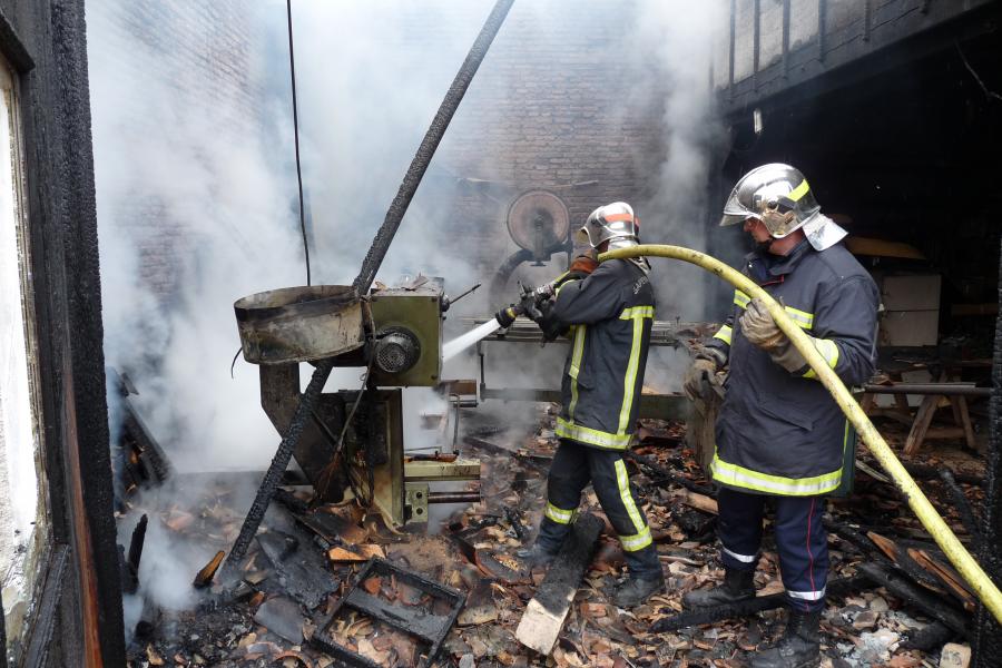 Feu de local artisanal sur la commune de Rabastens