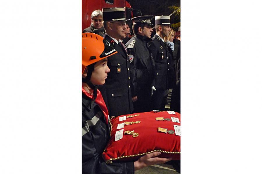 Sainte-Barbe célébrée par les sapeurs-pompiers Tarnais