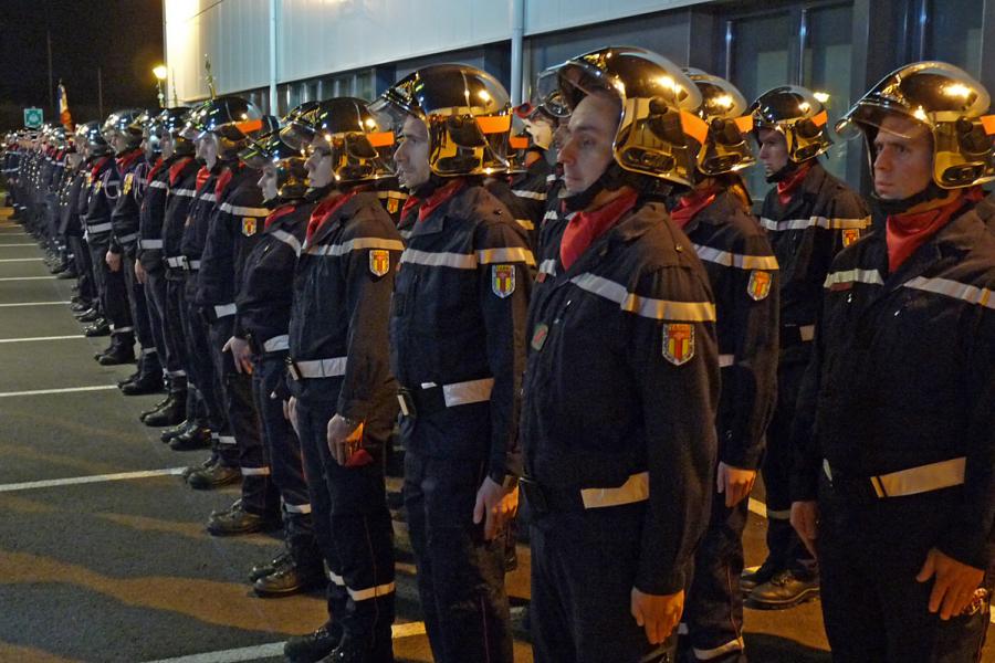 Sainte-Barbe célébrée par les sapeurs-pompiers Tarnais