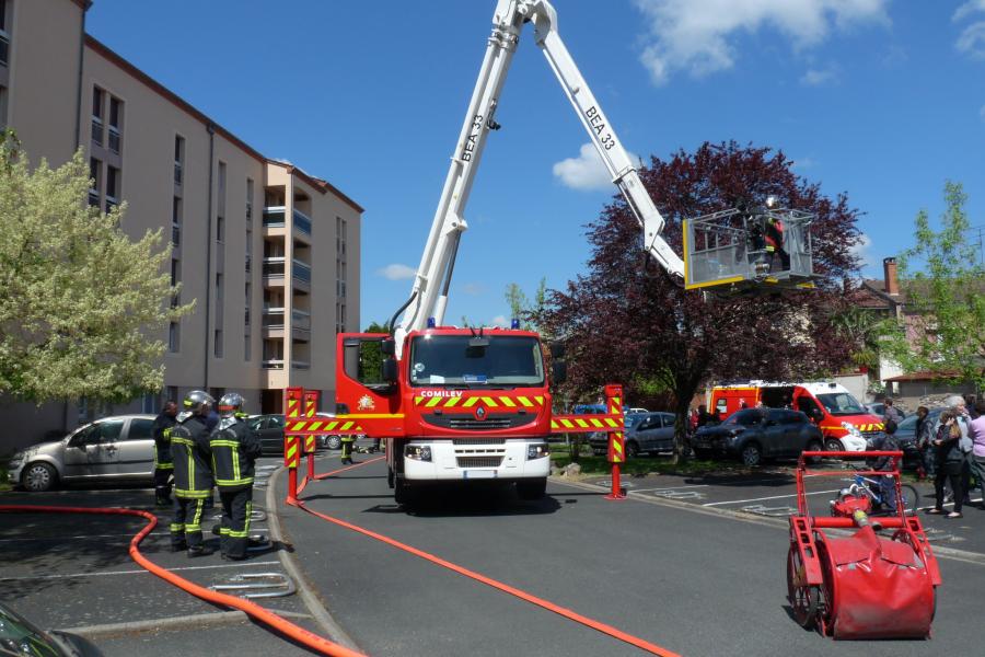  Albi : feu de cuisine dans un appartement
