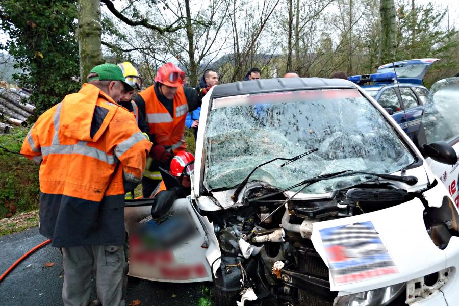 Secours routier sur la commune de Verdalle