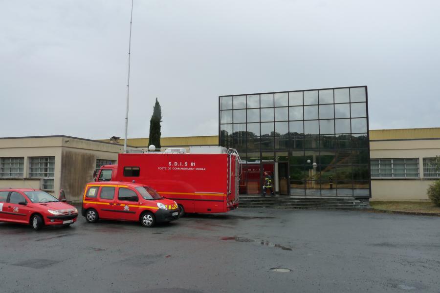 Exercice du plan particulier d&#039;intervention sur le site EPC France de Montdragon