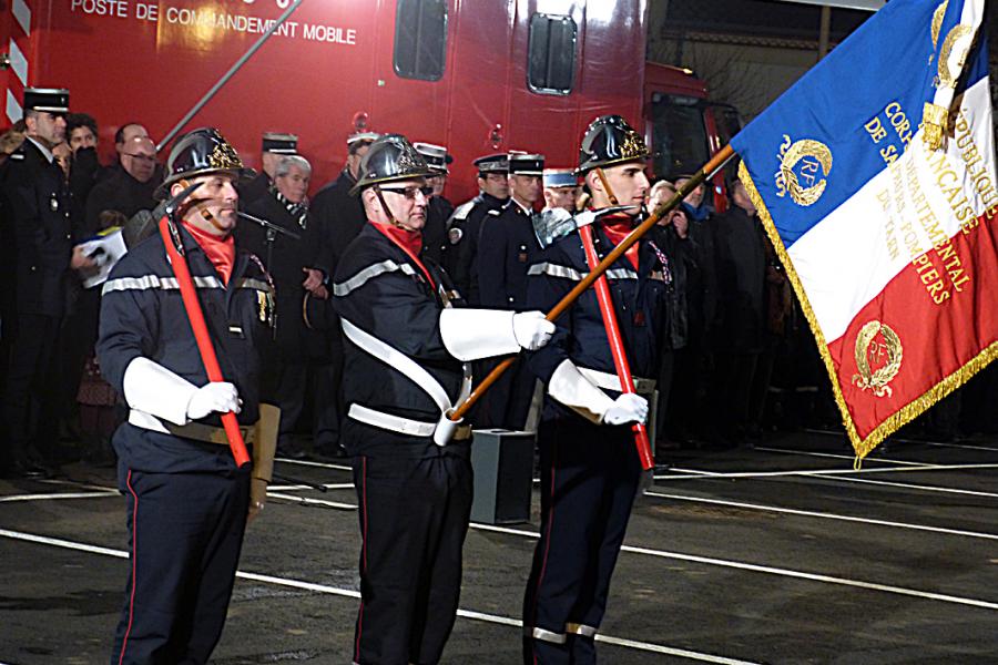 Sainte-Barbe départementale et inauguration de l&#039;Etat-major