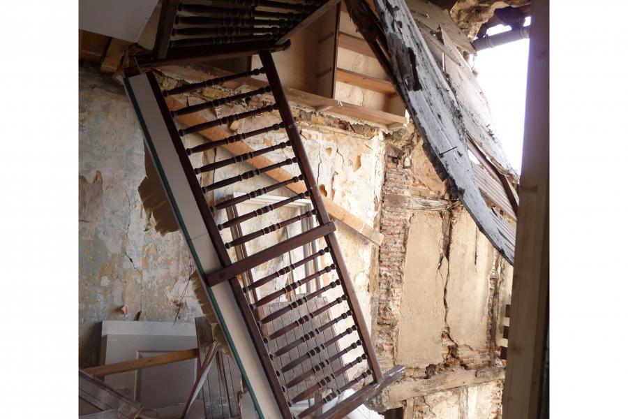 Effondrement dans un bâtiment à Castres