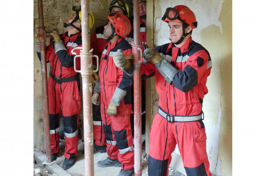 Effondrement dans un bâtiment à Castres