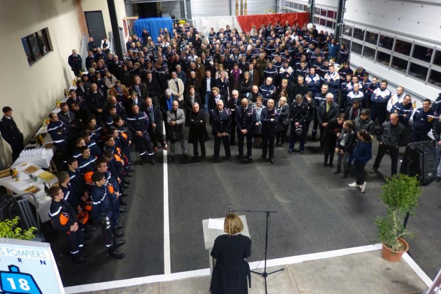 Sainte-Barbe départementale et inauguration de l&#039;Etat-major