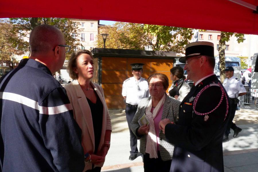 Participation du SDIS au village de la sécurité