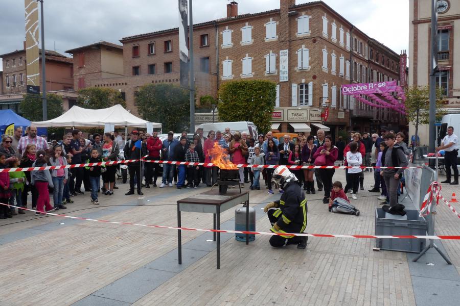 Participation du SDIS au village de la sécurité