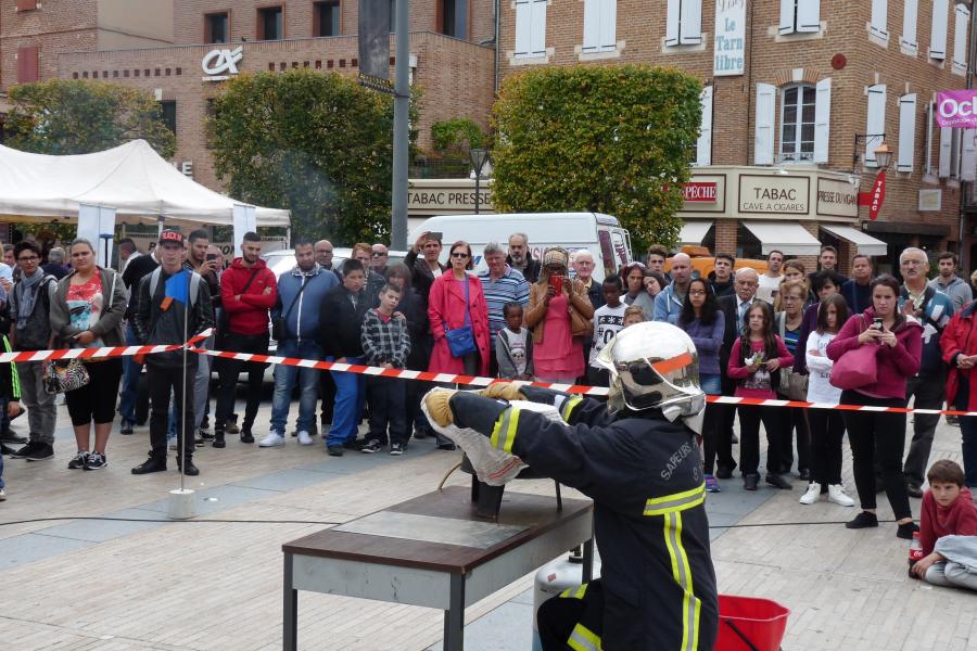 Participation du SDIS au village de la sécurité