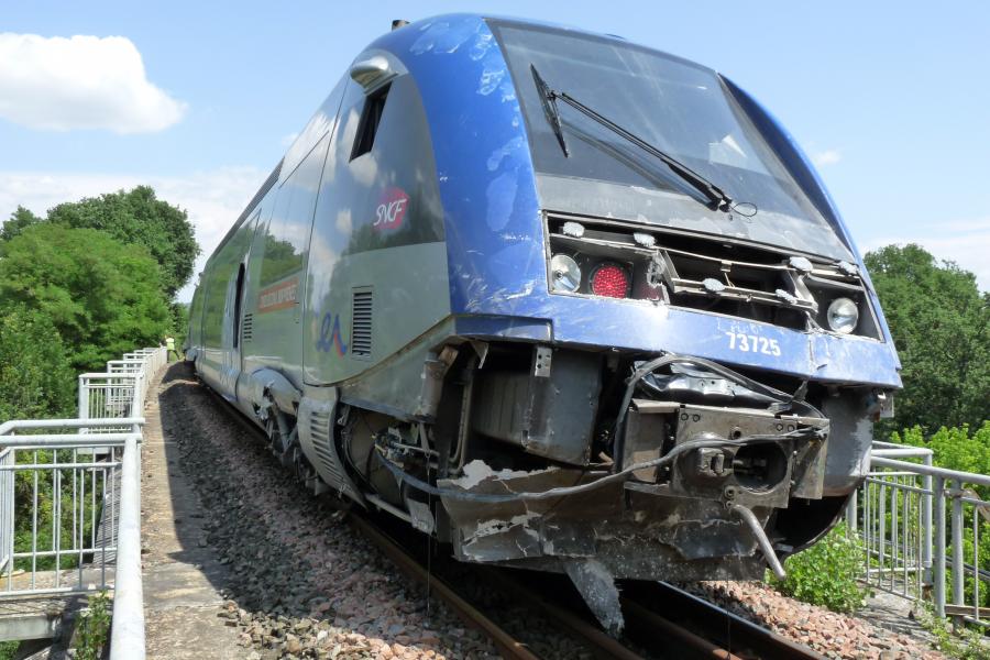 Accident ferroviaire sur la commune de Fiac