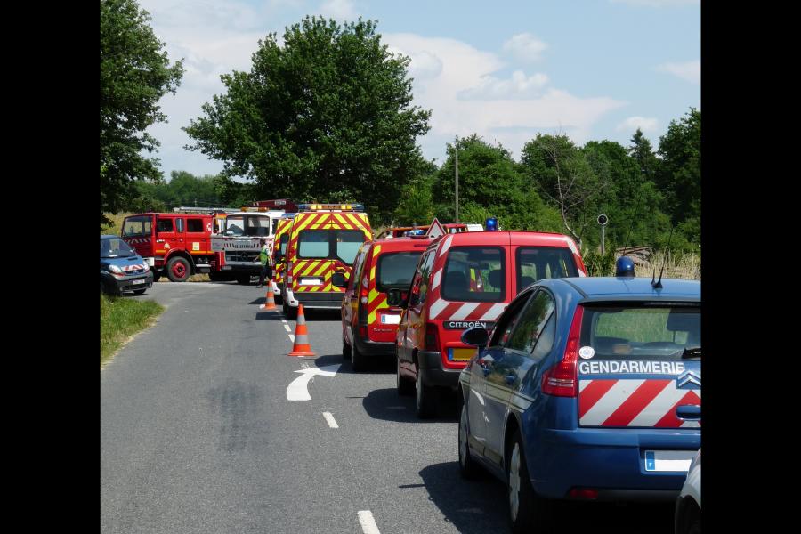 Accident ferroviaire sur la commune de Fiac