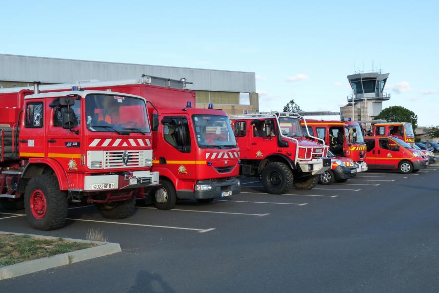 Exercice &quot;crash d&#039;hélicoptère&quot; organisé par le groupement territorial Sud