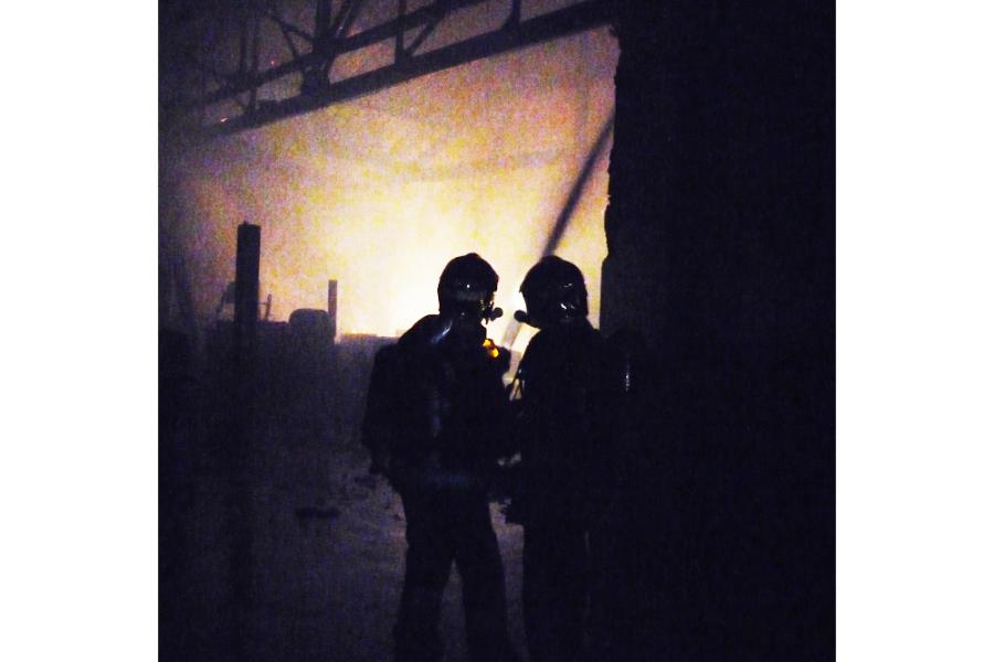Feu de garage automobile sur la commune de Mazamet