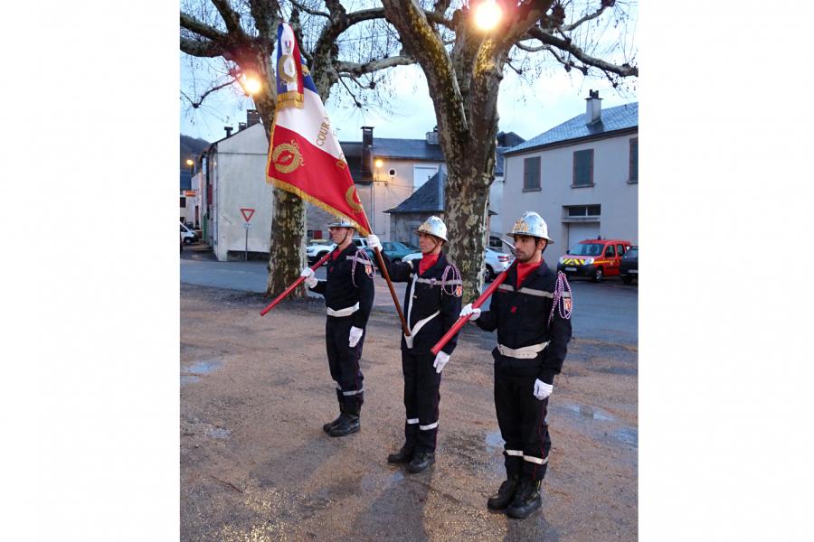 Passation de commandement du centre de secours de Brassac