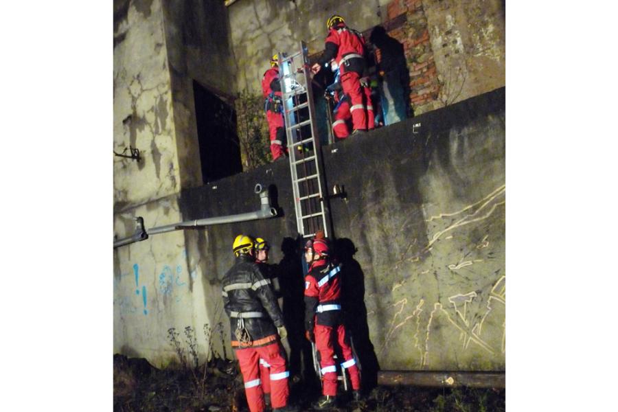 Manoeuvre régionale sauvetage déblaiement à Mazamet