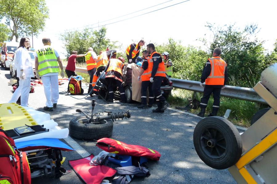 Accident de la circulation sur la commune de Castres