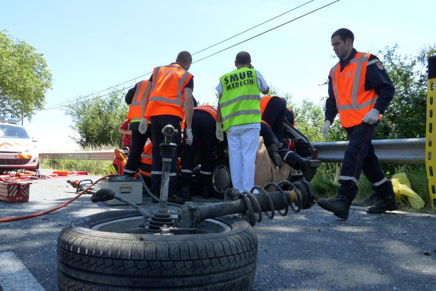 Accident de la circulation sur la commune de Castres