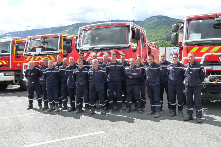 Les sapeurs-pompiers du Tarn en renfort dans l’Aude et les Bouches-du-Rhône