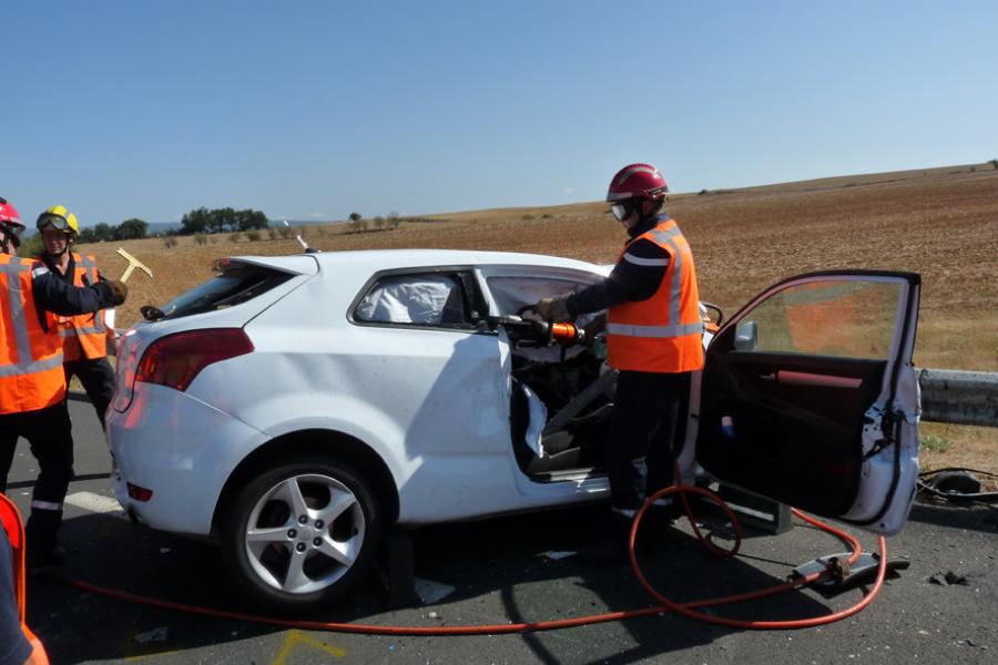 Accident de la circulation sur la commune de Labruguière