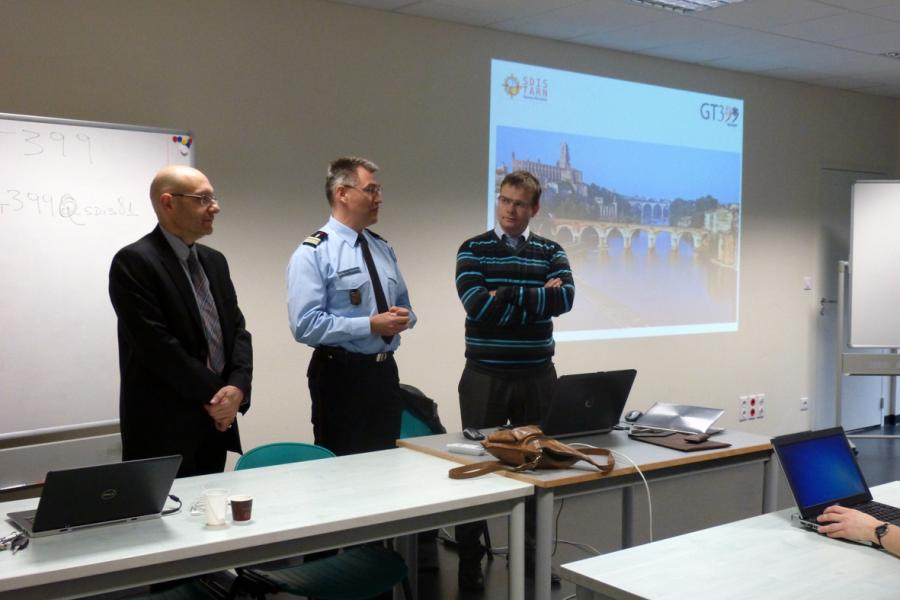 Un groupe de travail de la norme 399 se réunit au SDIS 81