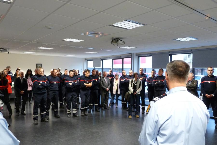 Pot de départ du colonel Florian Souyris