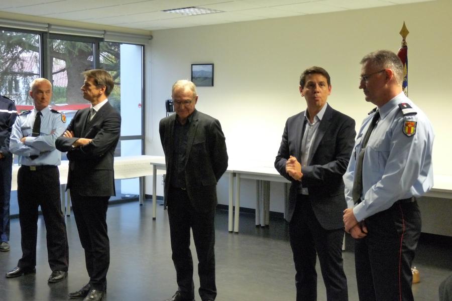 Pot de départ du colonel Florian Souyris