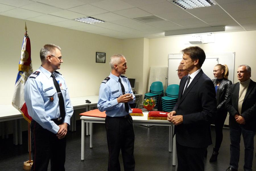 Pot de départ du colonel Florian Souyris