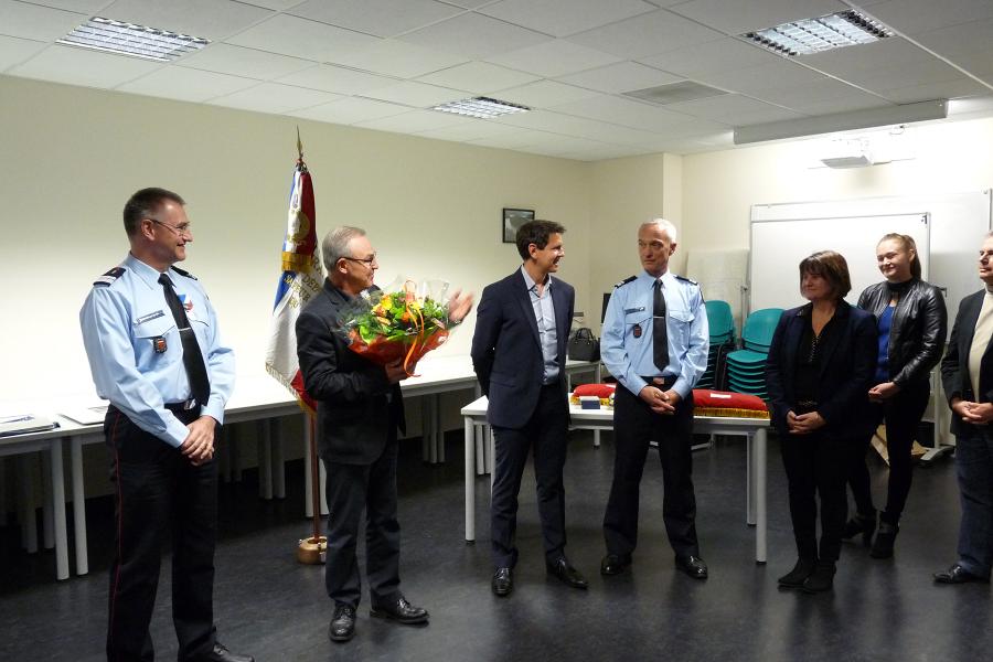 Pot de départ du colonel Florian Souyris