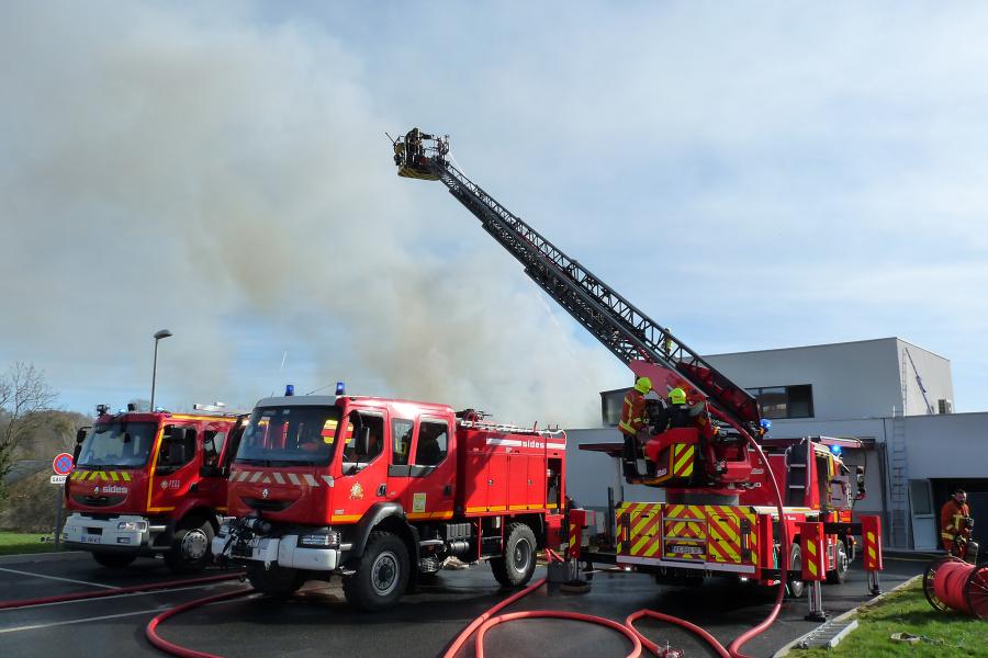 Incendie à la maison de la santé de Montredon-Labessonié