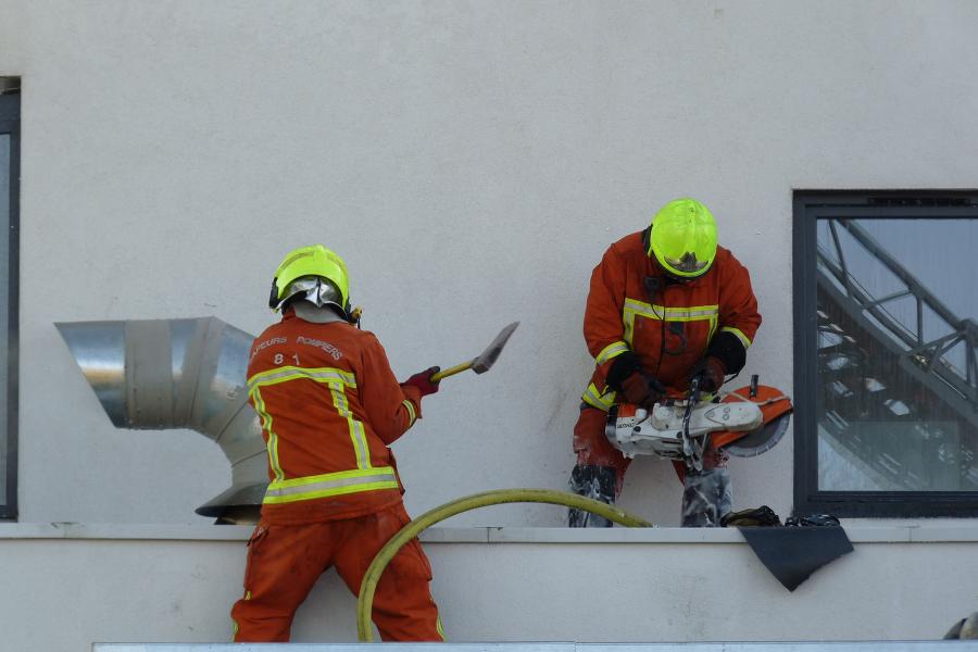 Incendie à la maison de la santé de Montredon-Labessonié