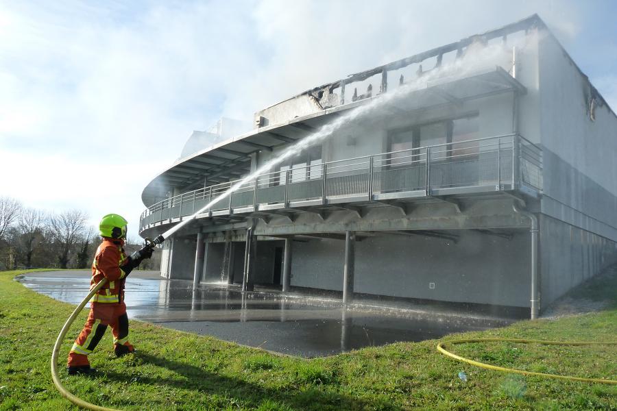 Incendie à la maison de la santé de Montredon-Labessonié