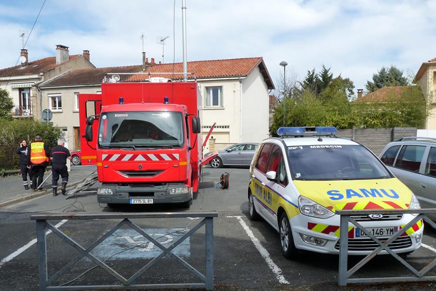 Une crèche évacuée à ALBI