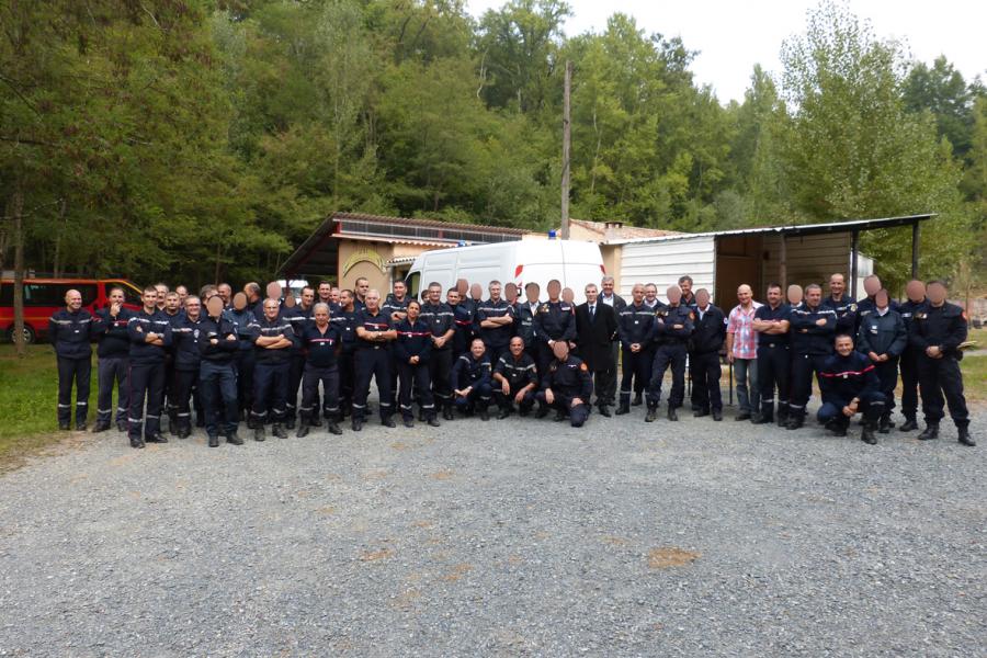 Journée d&#039;information relative au service déminage de la sécurité civile