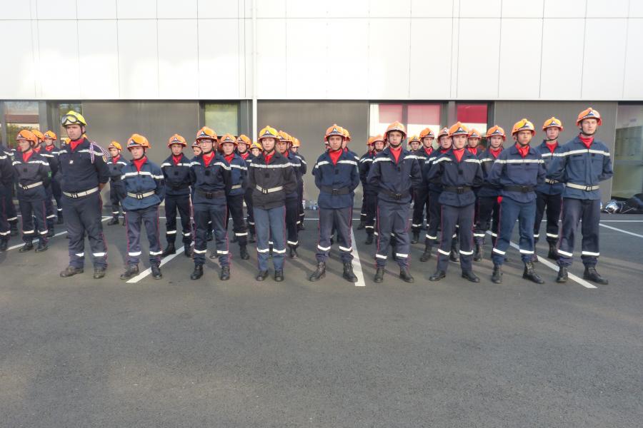 Cérémonie en l&#039;honneur des jeunes sapeurs-pompiers : une première du genre !