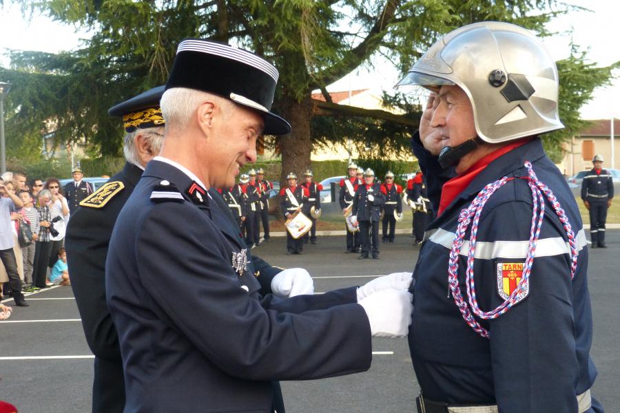 Cérémonie en l&#039;honneur des jeunes sapeurs-pompiers : une première du genre !