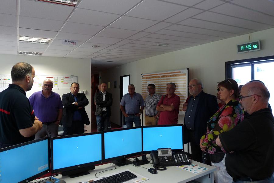 Visite de l&#039;Etat-Major par des élus Tarnais 