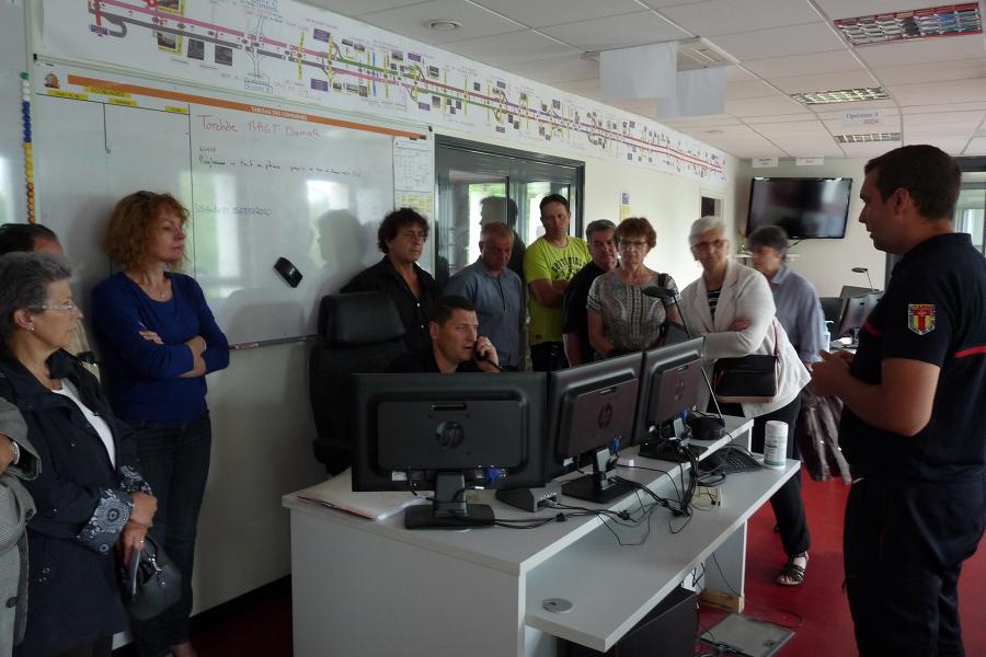 Visite de l&#039;Etat-Major par des élus Tarnais 