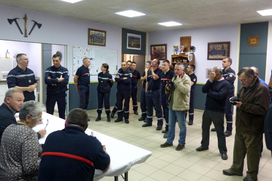 Signature d&#039;une nouvelle convention au centre de secours de Dourgne